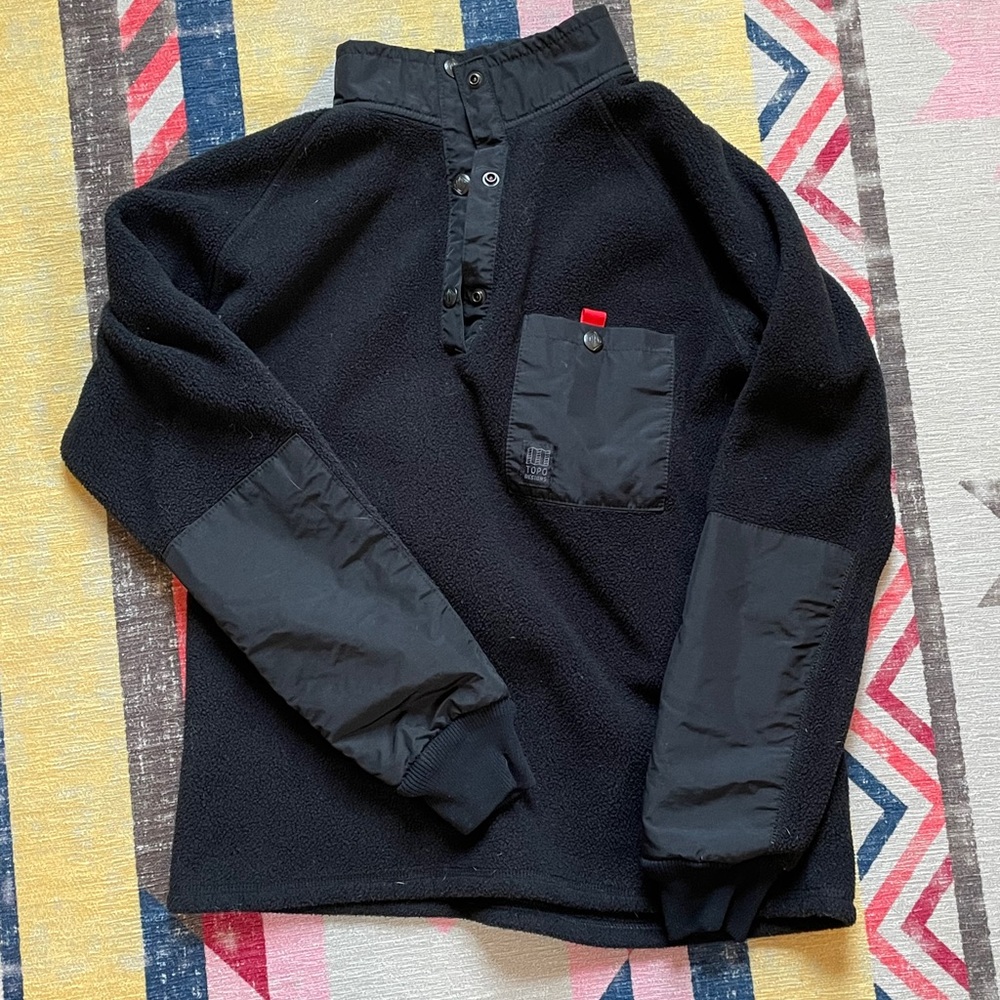 Topo Designs Snap Fleece